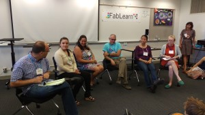 The Educator Panel on Saturday made up of public and private school teachers. 