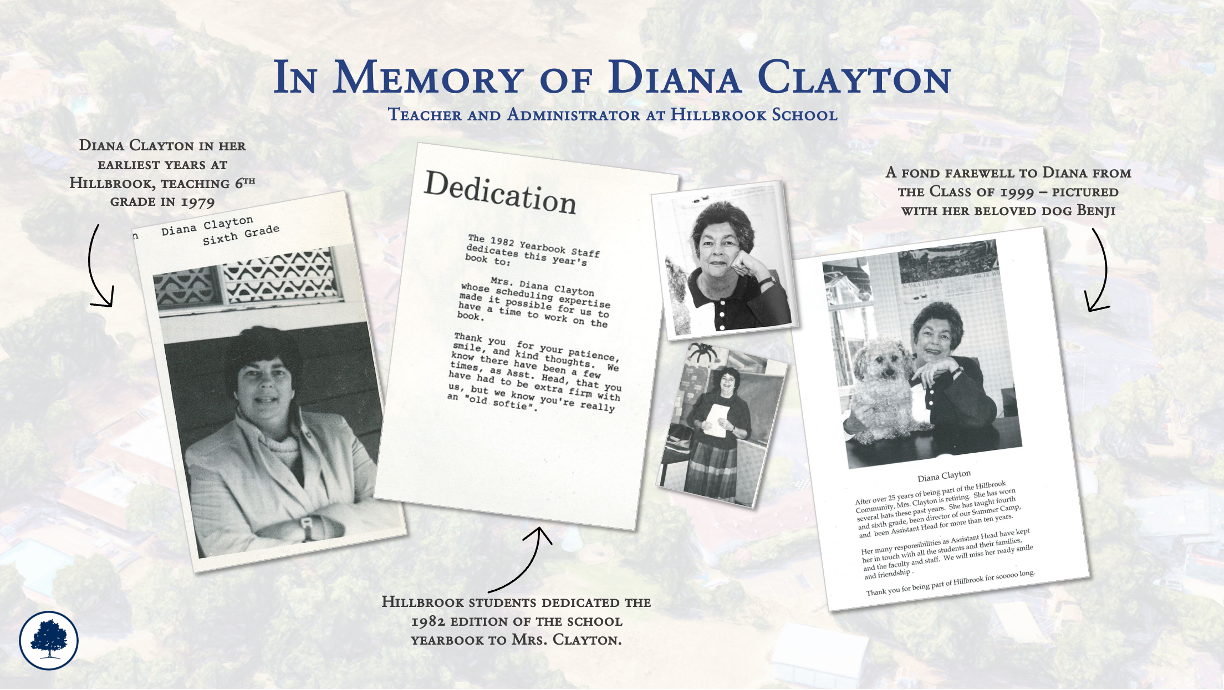 In Memory of Diana Clayton