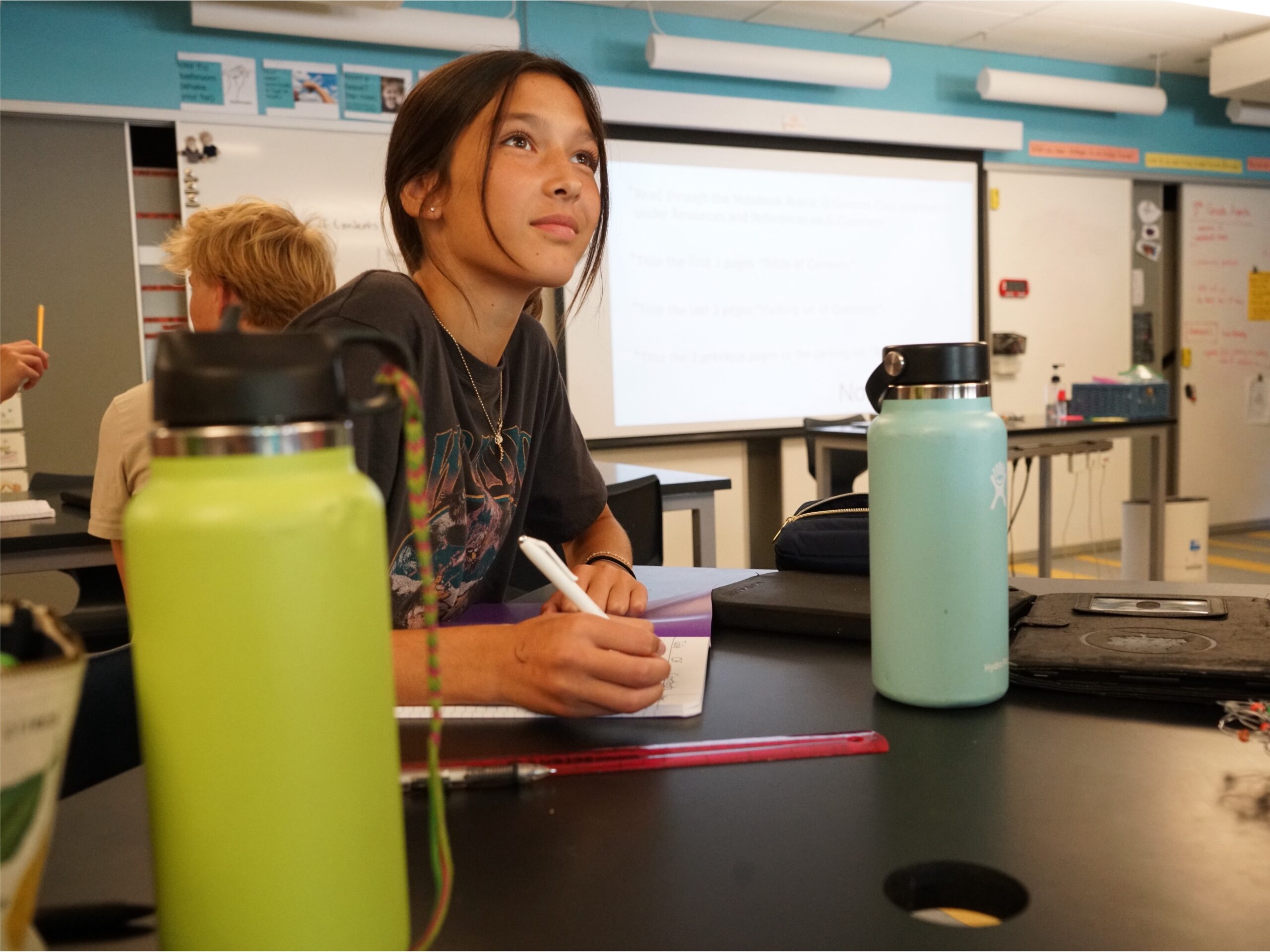 Thought for Food: Science, English, and Engineering Grow Together in 7th Grade
