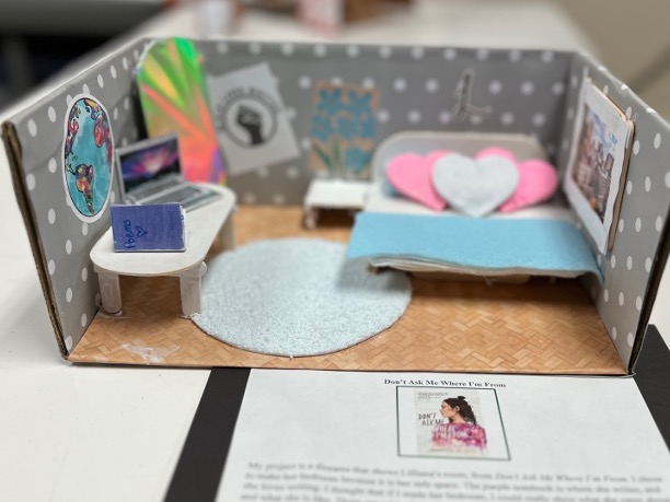 Literature in Miniature: 7th Graders Turn Books Into Art